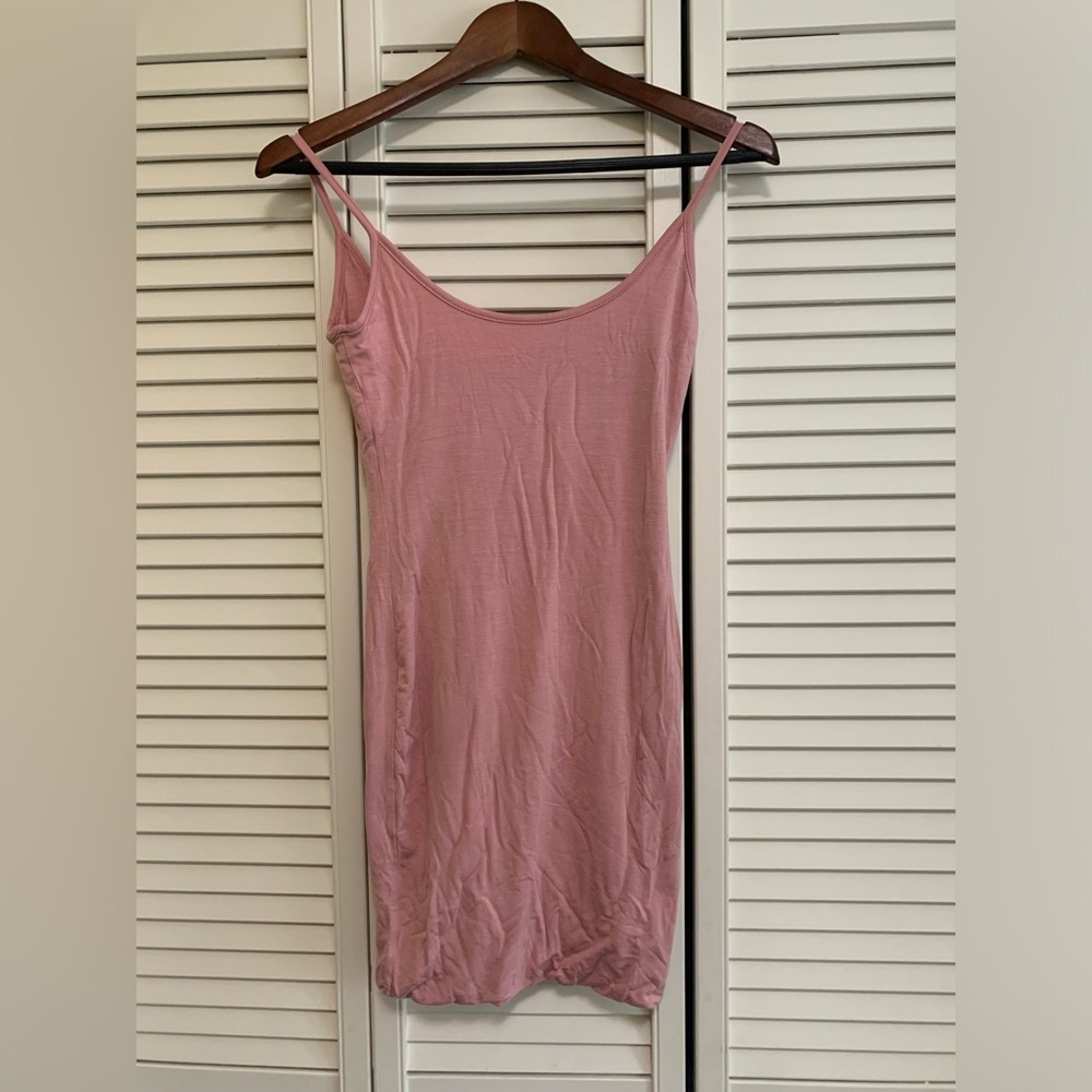 Room service pink bodycon mini dress